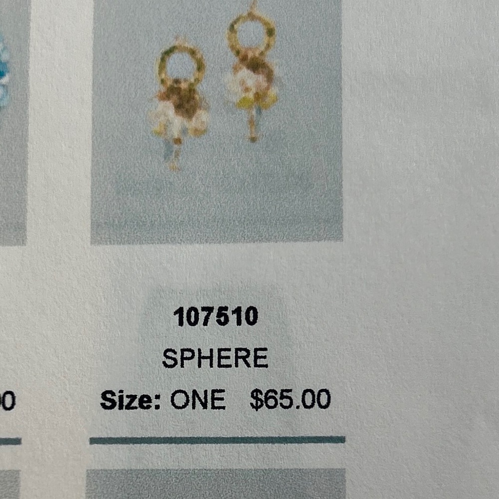 Carlisle NY “Sphere” Cut Crystal and Gold Necklace & Matching Earring Set RARE - Picture 3 of 13